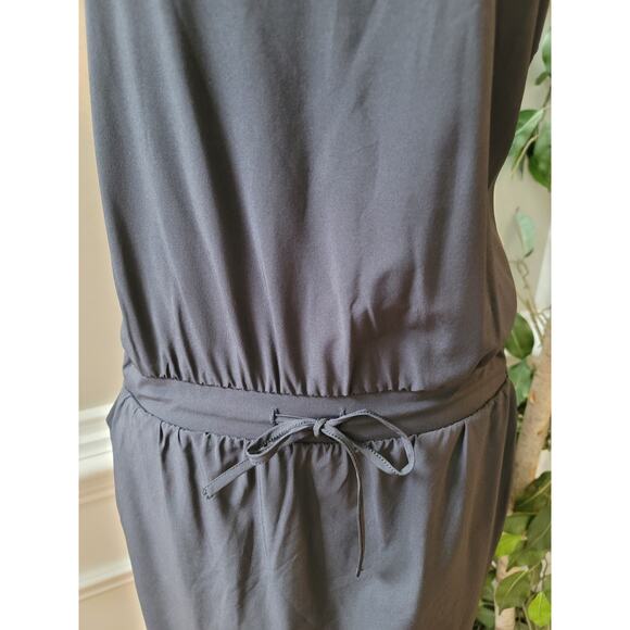 Aryn K Sleeveless Fit Flare Dress Women Medium Black Party Cocktail Formal - Picture 5 of 15